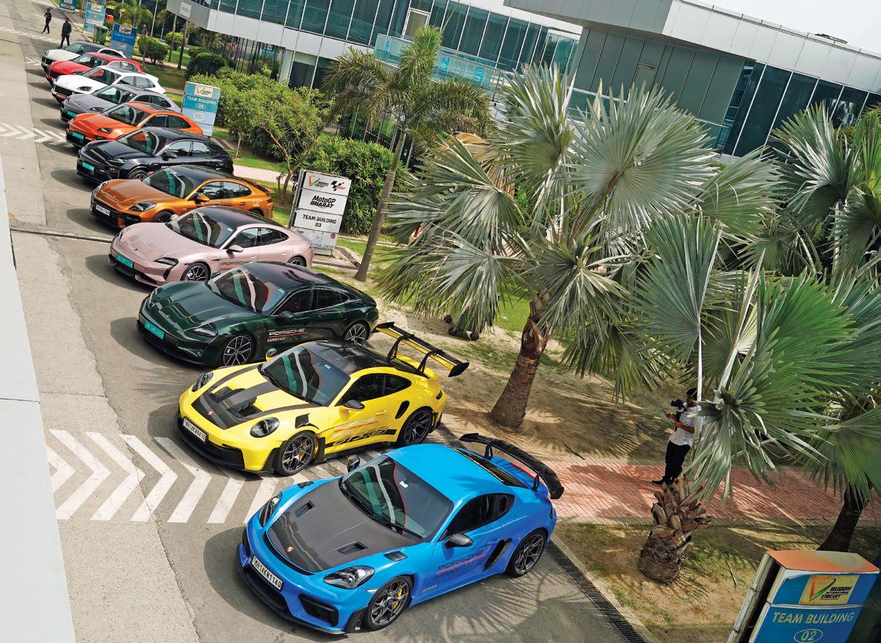 Porsches Let Loose